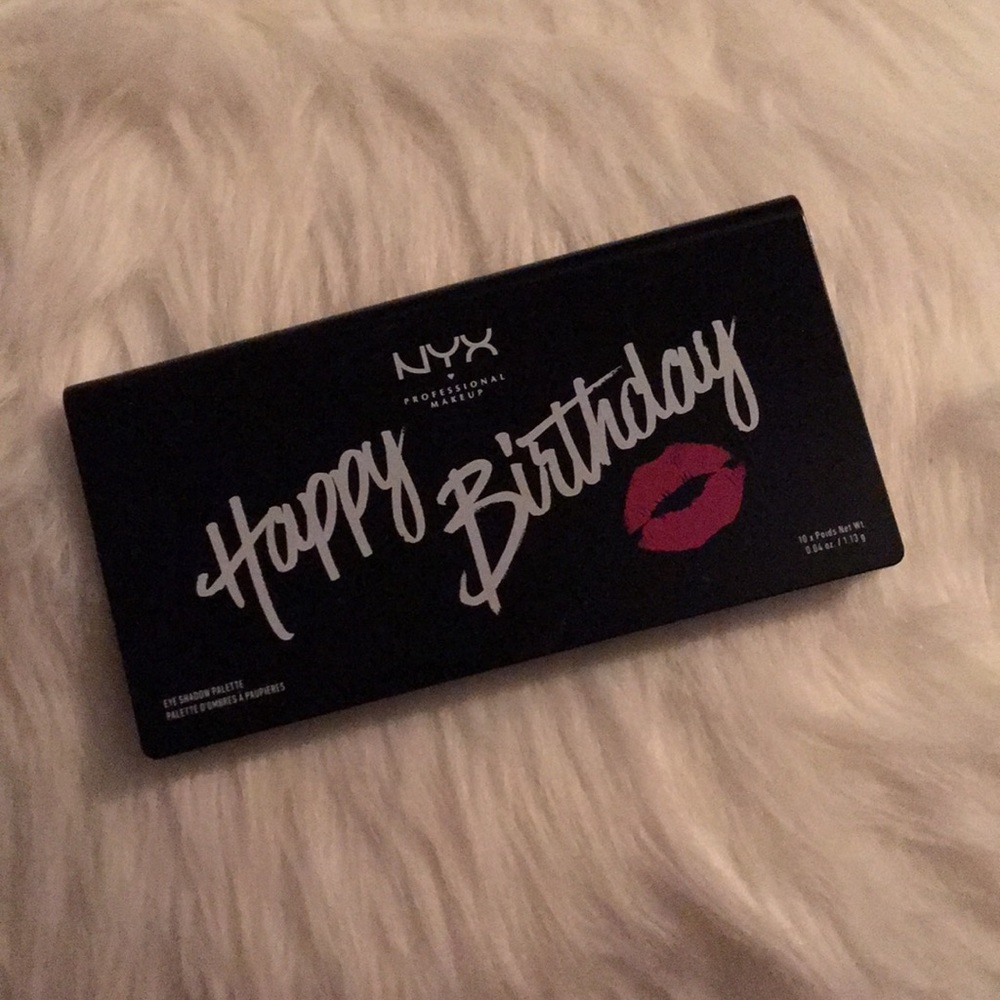 NYX!! "HAPPY BIRTHDAY" palette!